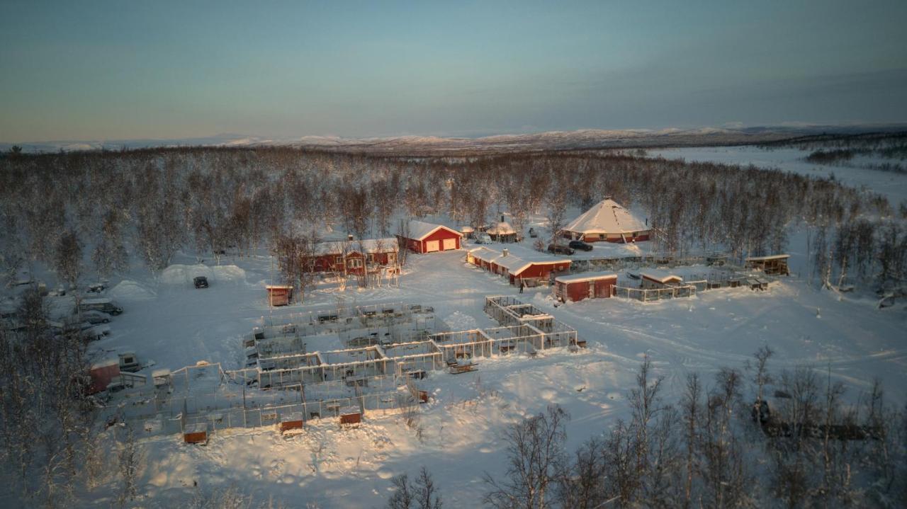 Husky Lodge Kiruna Exteriér fotografie